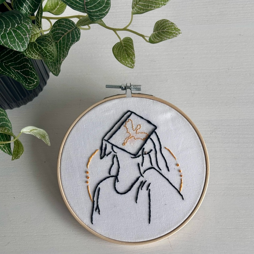 Handmade embroidery made by myself.